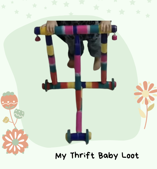 Preloved wooden walker for toddlers ( Hyderabad )